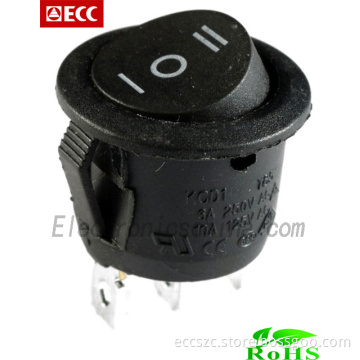 for Household Appliances Round Rocker Switch